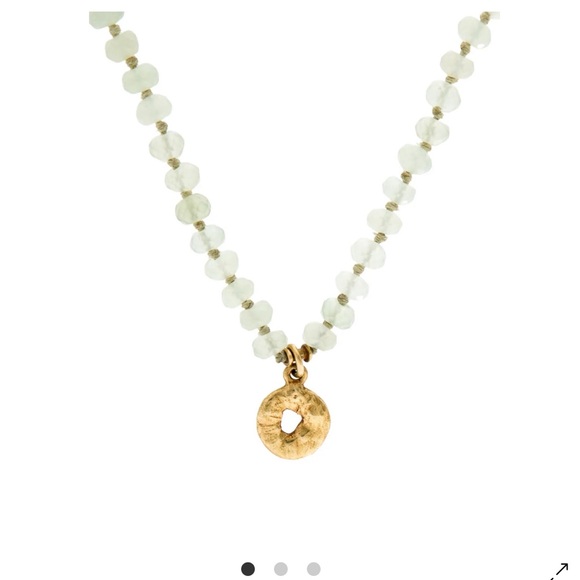 LEE BREVARD 18K GOLD SERPENTINE BEAD OLD MONEY NECKLACE LKNW EXCELLENT CONDITION - Picture 7 of 7